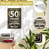 Zoom IMG-2 targa in metallo retr 50 Zoom IMG-2 targa in metallo retr 50