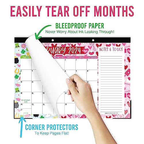 Hadley Designs Teacher Desk Calendar 2023-2024, Academic Desk Calendar, 2023 Large Desk Calendar School Year 2023-2024, Calender 2023 Desk Calendar July 2023-2024, Desktop Calendar 2023-2024 #TOP5
