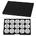 Make up 15Pcs Aluminum Eyeshadow Pans Empty Makeup Palette Special Designed