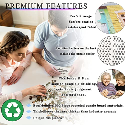 JMbeauuuty Puzzle da 1000 pezzi per adulti