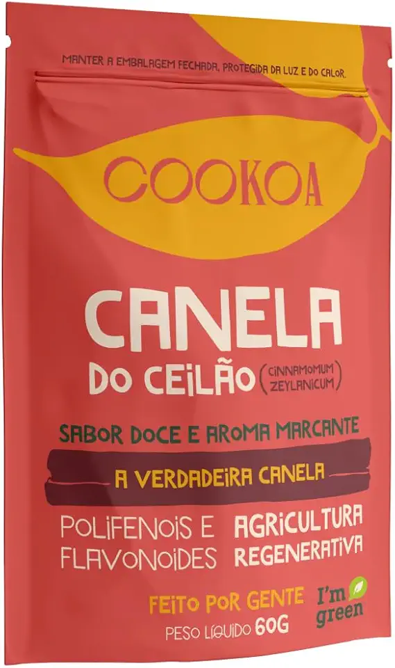 CANELA DO CEILAO EM PÓ 60 G