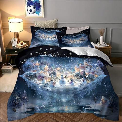 Parure de Lit 220x240cm en microfibre haute densité résistante et douce