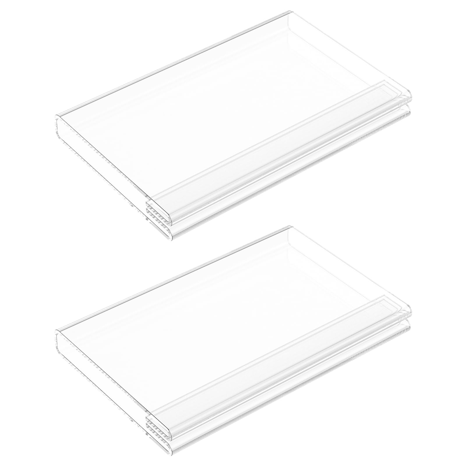 2PCS Breast Milk Storage Bag Flat Breastmilk Freezer Versatile Breastfeeding Bag Rack Holder Safe Breast Milk Freezer Storage Organizer Compact Breast Milk Freezer Tray for Mother Home Storage