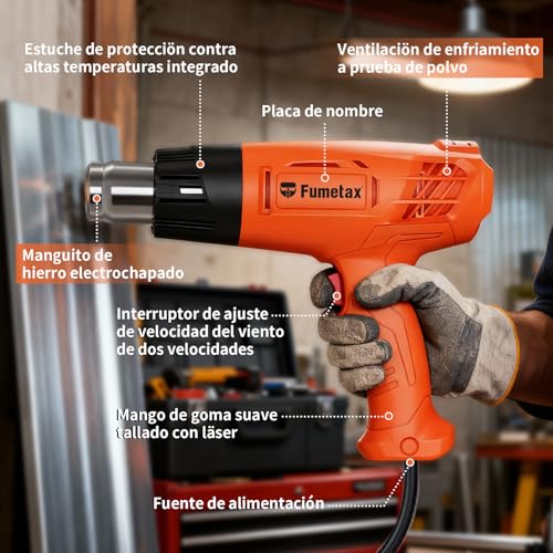 La Mejor Lista de Pistola de calor truper precio que Puedes Comprar On-line. 11 Imagen adicional