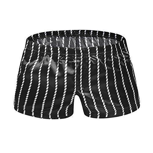 Short de bain sexy à rayures BaronHong : confort séchant vite à la piscine