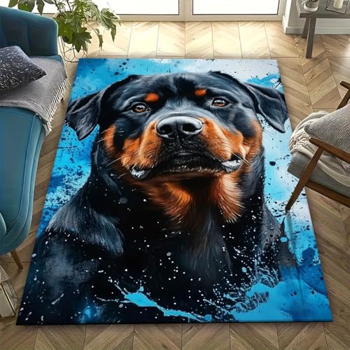 Alfombra Impresa 3D Sala De Estar Alfombra Dormitorio Alfombra Área Alfombra Antideslizante Alfombrilla Decoración del Hogar Alfombra - Animal 140 X 200 Cm - Poliéster - Limpieza Fácil -778F184A862X6