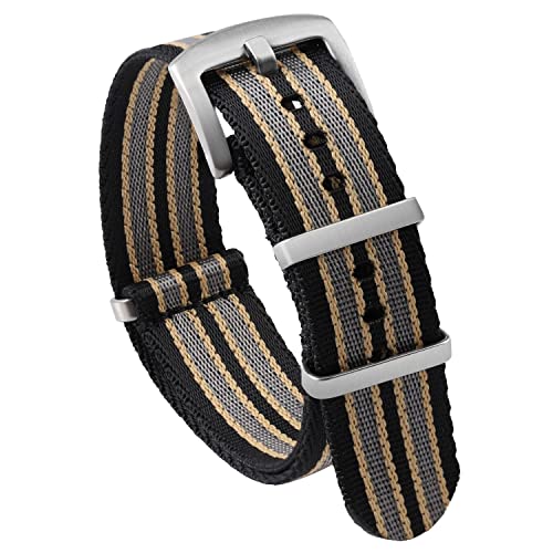Image of watchdives Nylon Watch Band 20mm 22mm Multicolor Replacement Watch Straps for Men Women