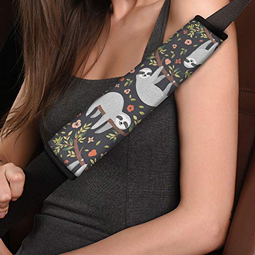 Cartoon Cute Car Seat Belt Cover Shoulder Pads Plush For Kids Children's Seat Be