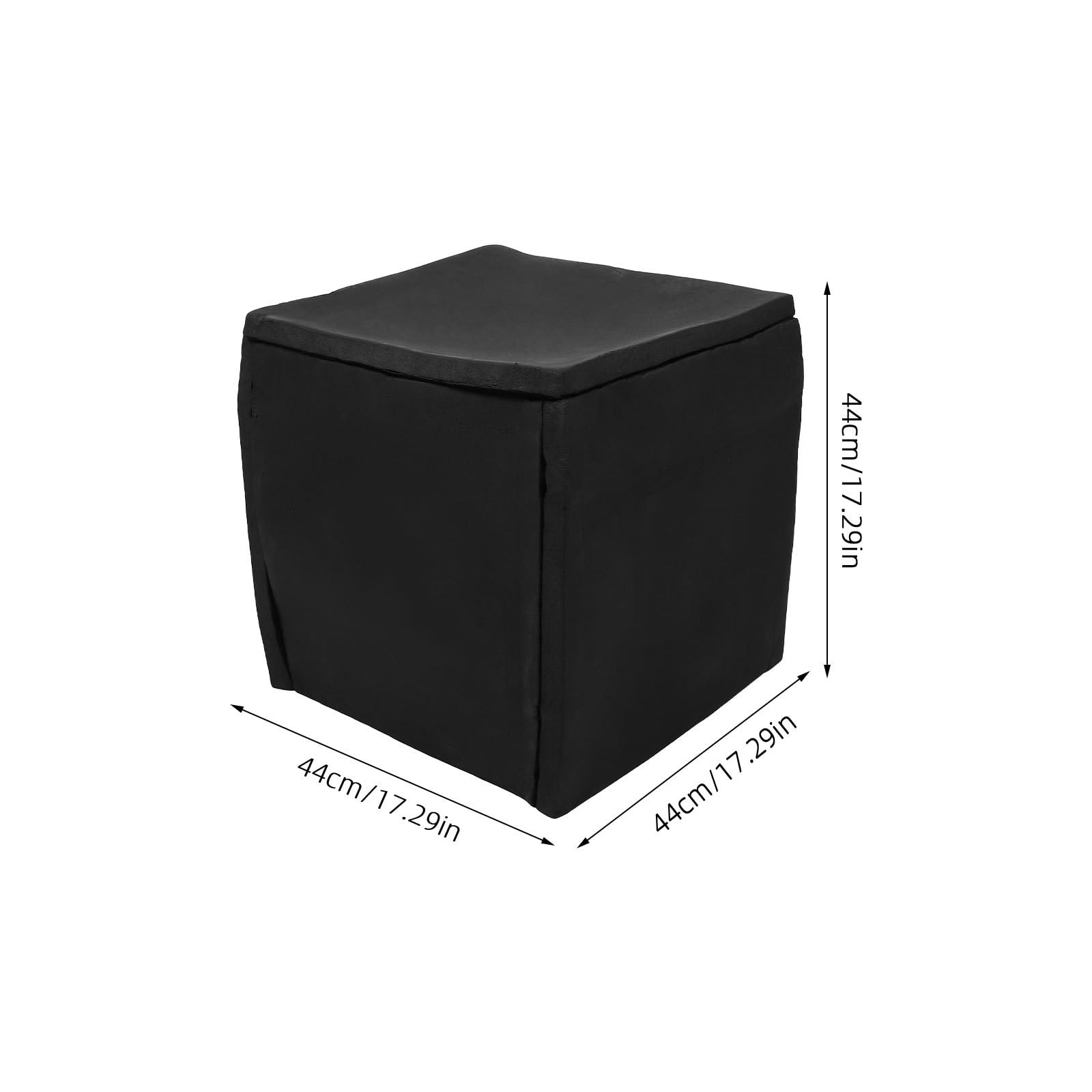 Caja Insonorizada para Generador y Bomba de Agua de Espuma Negra | 44 Cm, Uso Doméstico y Comercial, Estilo Industrial de Apariencia Moderna
