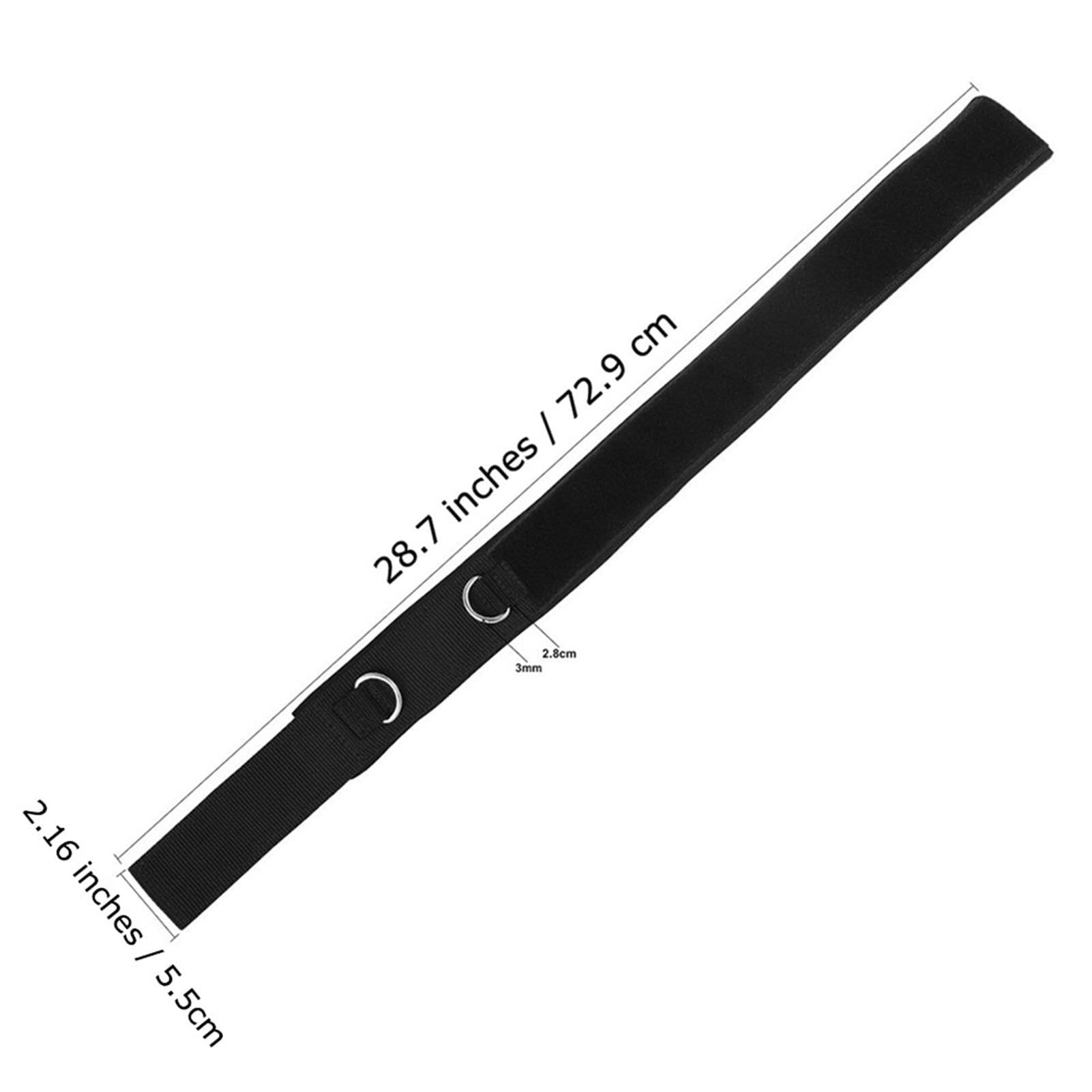 Oberschenkelband-Gurt – 73 cm verstellbare Fitness-Oberschenkelgurte, gepolstert, 2 Stück, Fitness-Beinmanschette, Krafttraining, Speed-Training, Fitnessgerät für Männer und Frauen, Sport, Outdoor