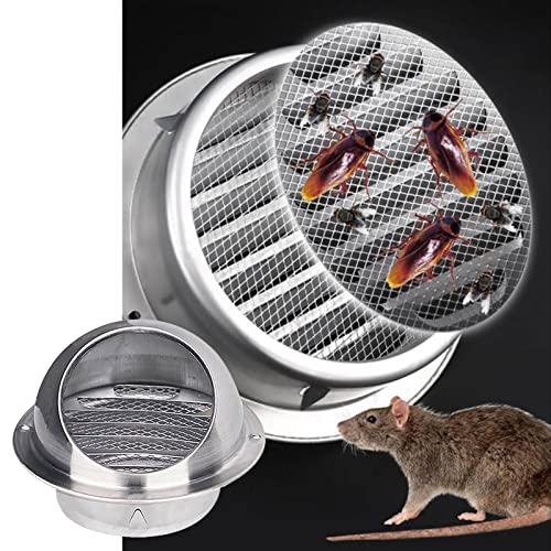 Cubierta de ventilación de pared resistente a la intemperie contra humedades e insectos 6