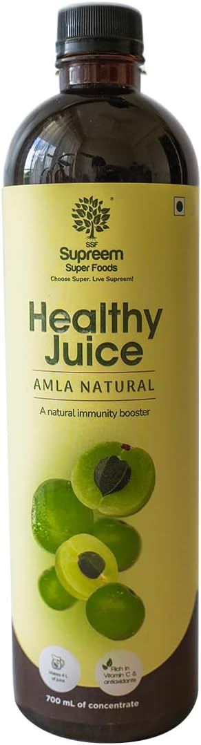 - Supreem Super Foods Normalife Amla Natural Health Juice | No Sweeteners Added | Boosts Immunity | Improves Hemoglobin Levels | All Natural | 700 Ml