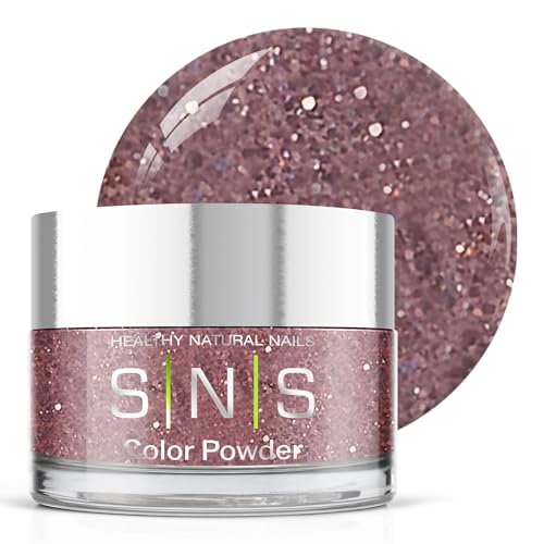 SNS Nail Dip Powder Colors, Gelous Color Dipping Powder - Bells In The Distance (Purple Shimmer) - Long-Lasting Low-Odor Dip Nail Colors for Healthier Nail Beds, Professionals & At-Home DIY - 0.5 oz -  Signature Nail Systems LLC