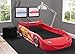 Delta Children Cars Lightning Mcqueen Twin Bed, Disney/Pixar Cars
