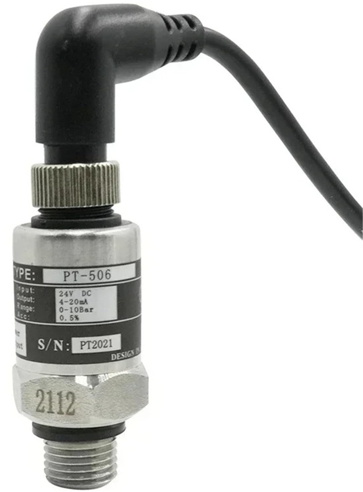 Transductor de presión IP68, transmisor, Sensor bomba agua 0-16Bar/0-10Bar/25Bar 1/1.6Mpa/2.5Mpa 4-20ma G1/4