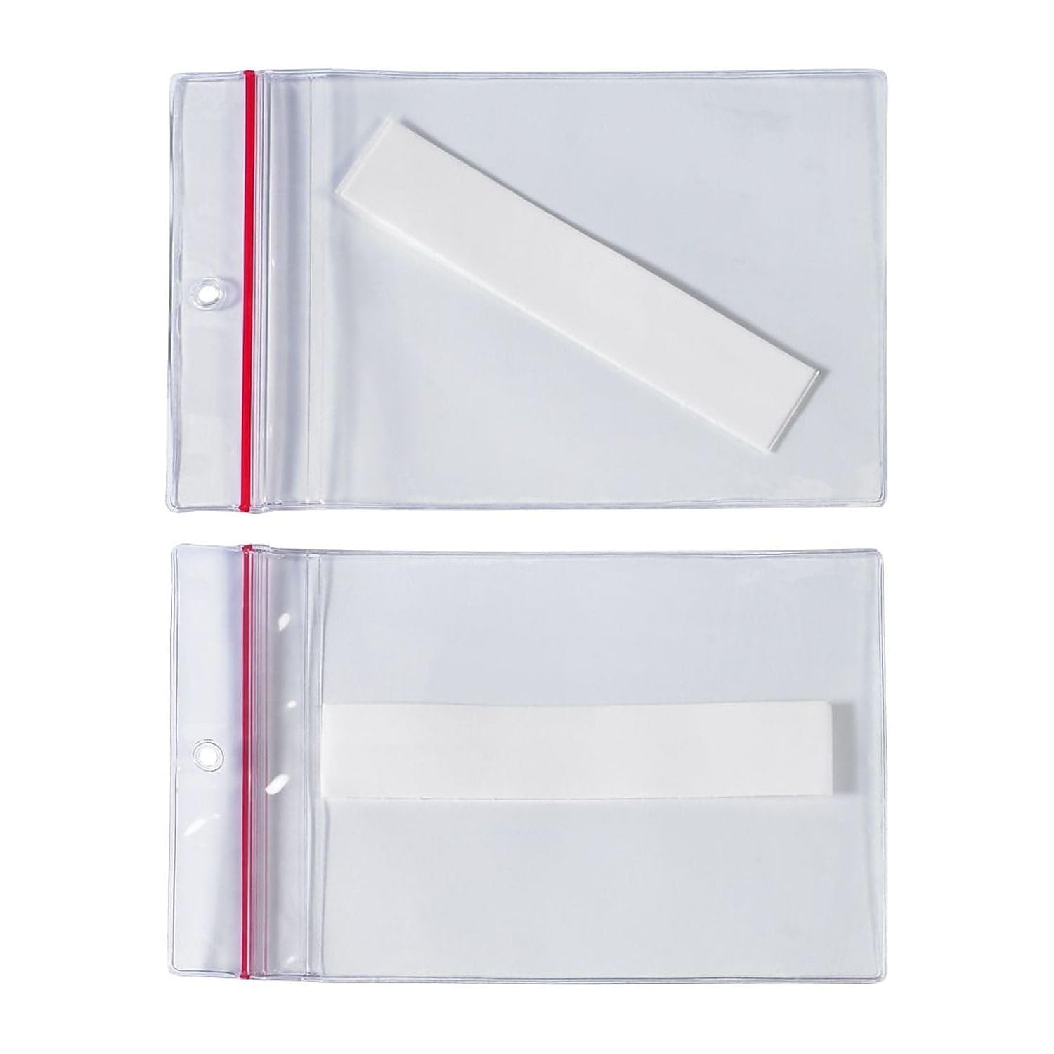 3 x 5 in. Press-On Vinyl Envelopes - Reclosable - Pack of 25