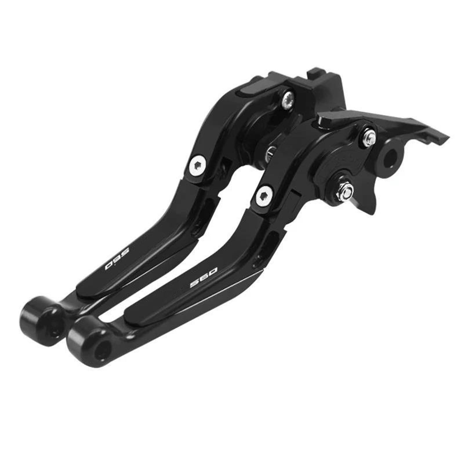 YADLIUASA for TMAX530 SX DX 2012-2018 for TMAX560 for TechMax TMAX 2019-2025 Motorbike Adjustable Folding Extendable Brake Clutch Lever Brake Clutch Lever(Black 560)