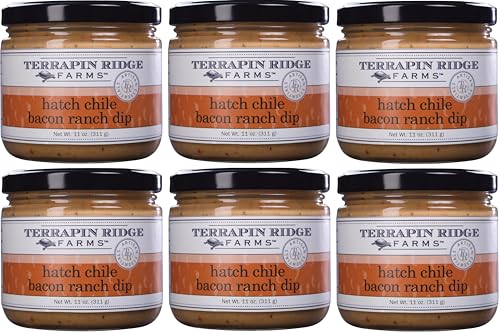 Terrapin Ridge Farms Hatch Chile Bacon Ranch Dip – Creamy,