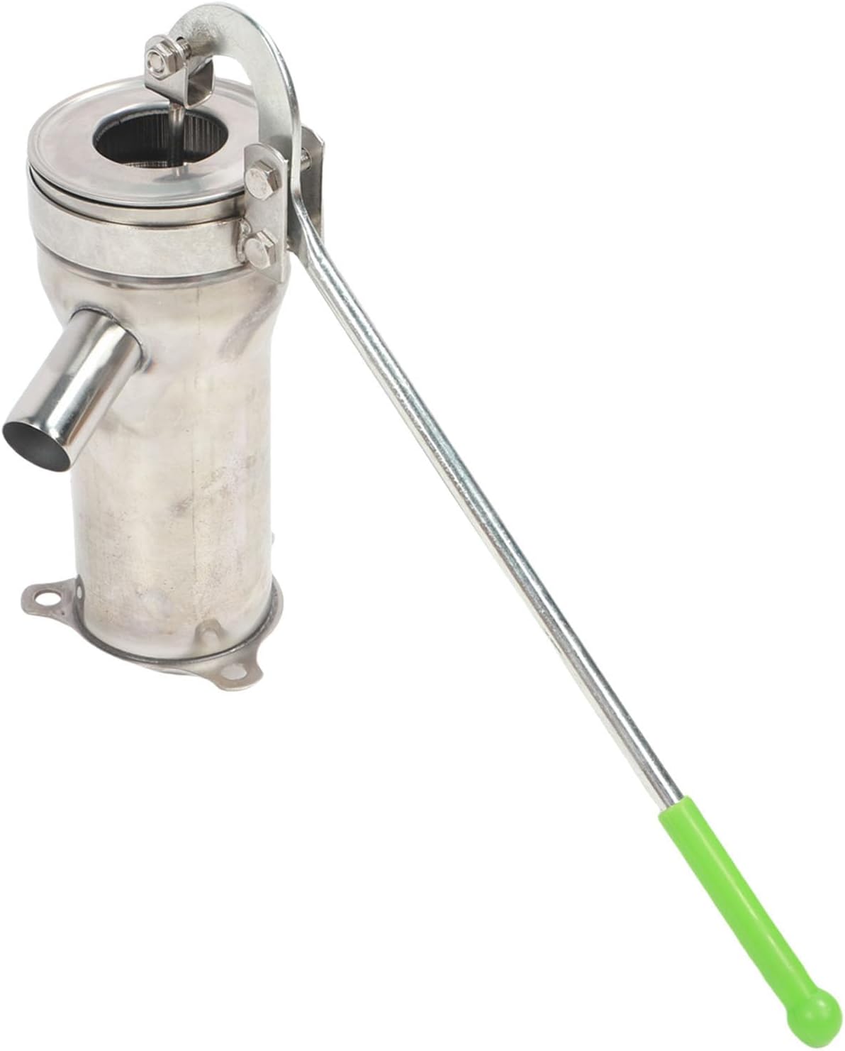 AUNMAS Manual Well Pump, 8M Stainless Steel Deep Well Water Suction Hand Pump with Scientifically Designed Handle for Garden Yard