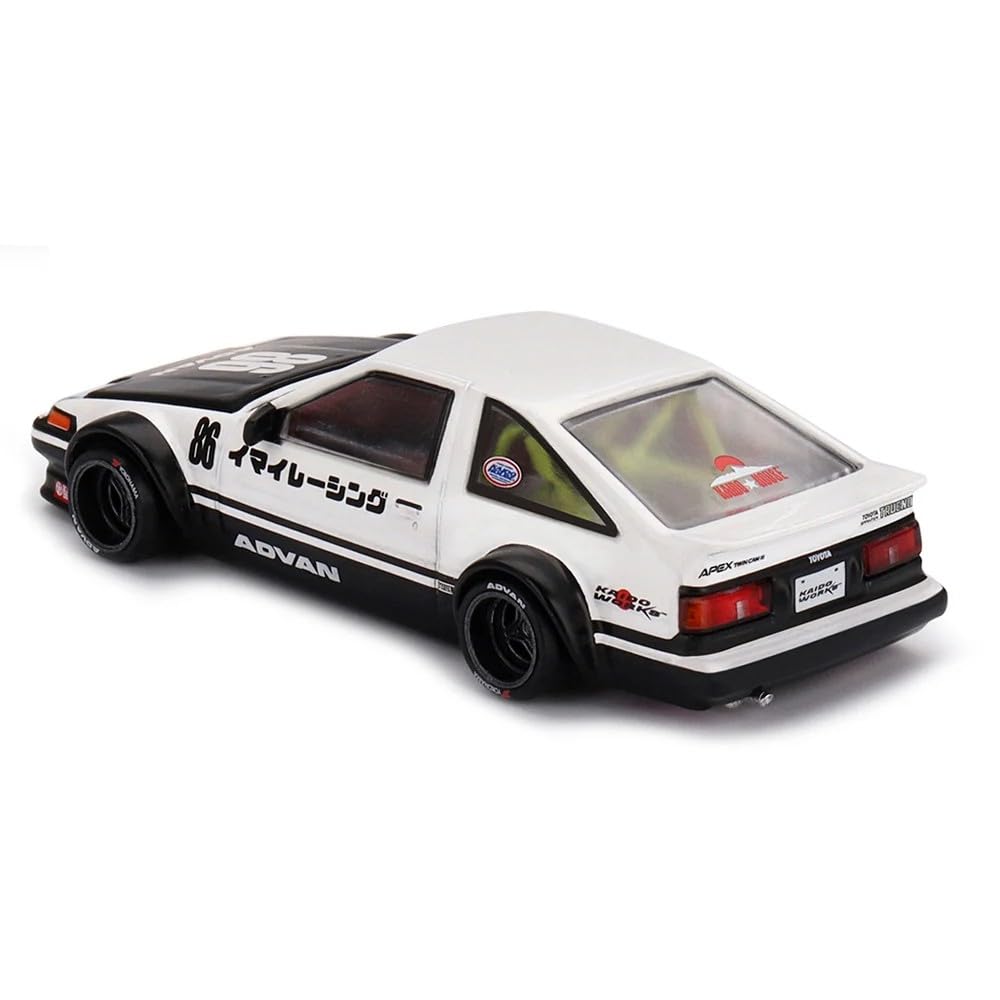 Amazon | 1:64 ダイキャストモデルカー トヨタ AE86 スプリンター