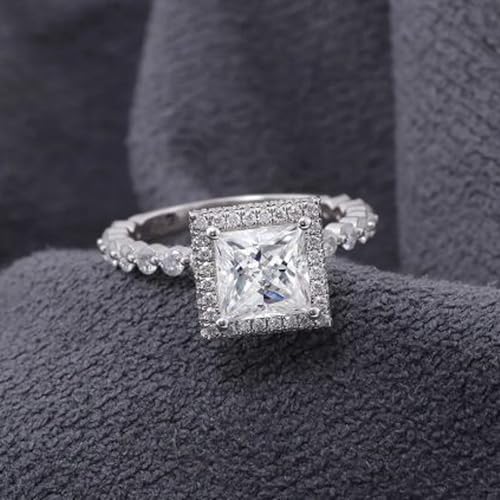 Bague pierre de naissance avril argent massif un cadeau d'exception - 4