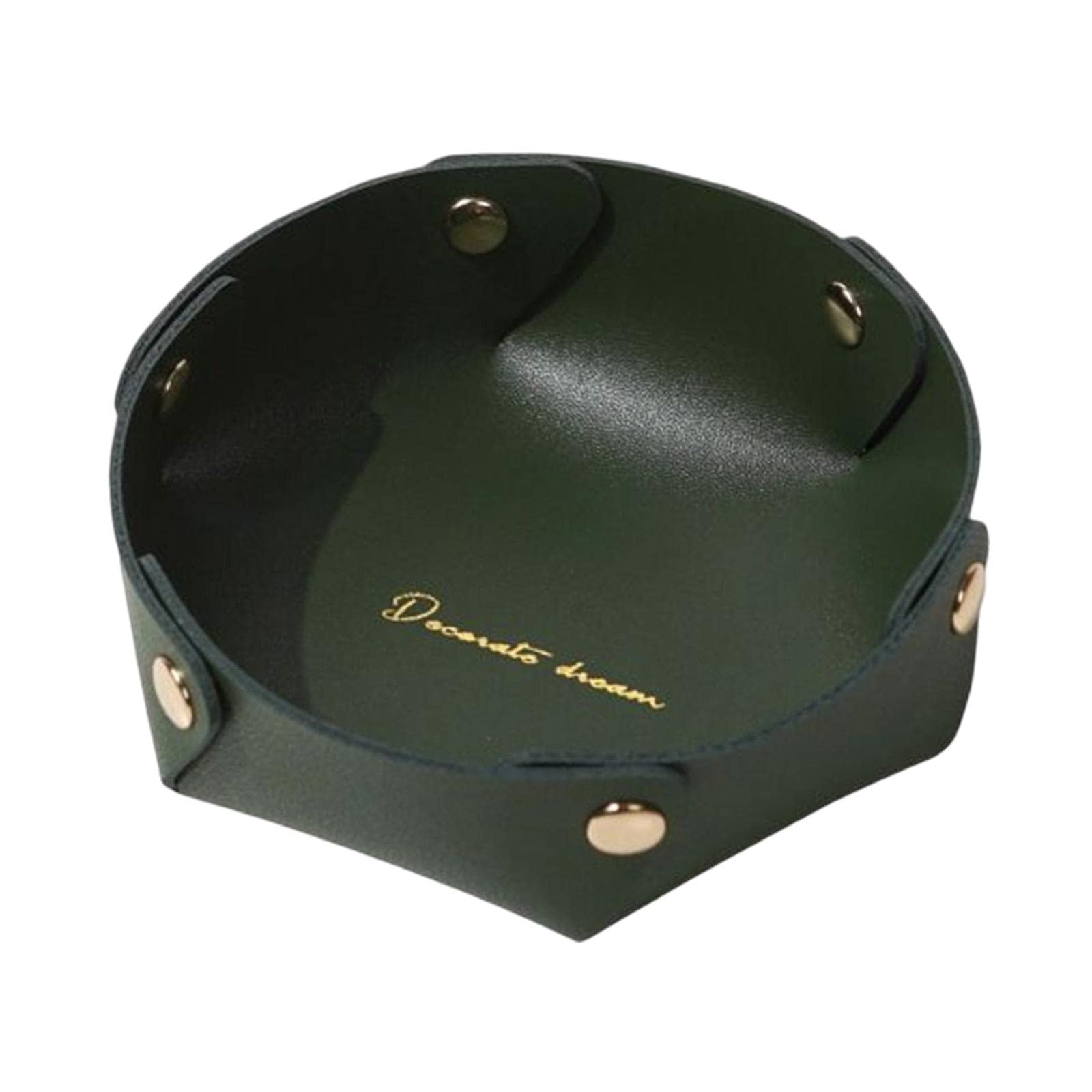 SAZ DEKOR Tabletop Leather Tray Practical Storage Box for Remote Control Jewelry Green |Keychain |Watches For Men| Necklace Set Women |Jewellery Storage Boxes| Watch Box Organizer |Car Pouch |Rings (B0CDLVFJJ2) Amazon Price History, Amazon Price Tracker