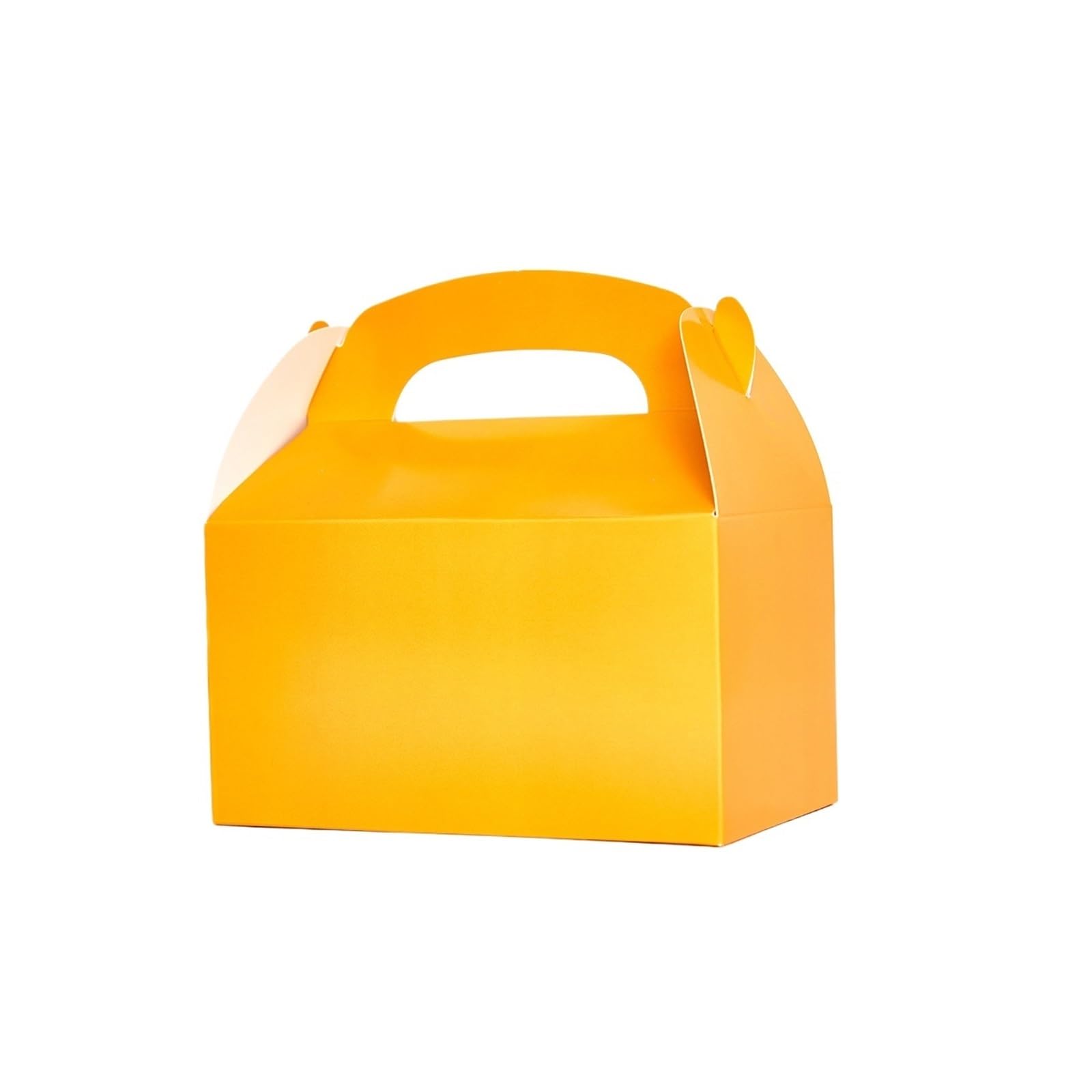 RRYPBOVG Wedding Candy Boxes 24pcs Hand-held Cake Box Packaging Box, Party Baking Packaging Supplies, Holiday Supplies(Orange)