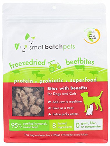 Small Batch Small Bites Freeze Dried Dog Food (Beef, 7 oz.)