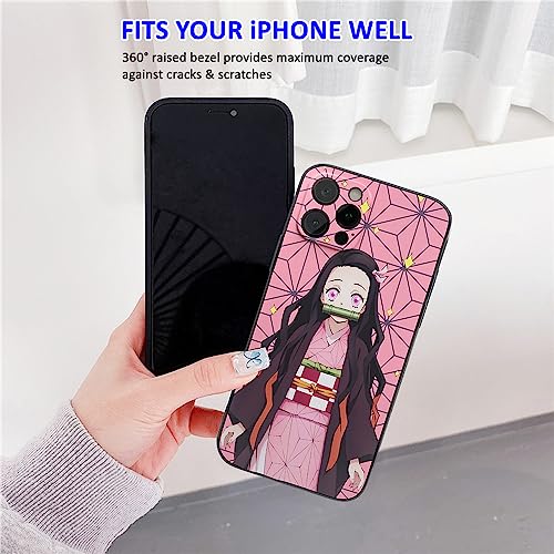 Anime Phone Case,Nezuko Phone Case,Anime Iphone Case Compatible With Iphone 7/8/Se,Comes With A Keychain(Mdz,7/8/Se) #TOP1