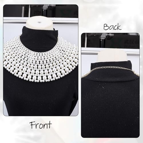 Collier de perles à plusieurs rangs pour sublimer une robe de mariée - 4