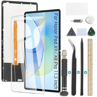 RongZy Screen Replacement for Honor Pad X9 (ELN-W09, ELN-L09) / X8 Pro 11.5 Inch LCD Touch Screen Internal Digitizer for Honor Pad X9/X8 Pro Display Replacement Assembly with Tools Kit