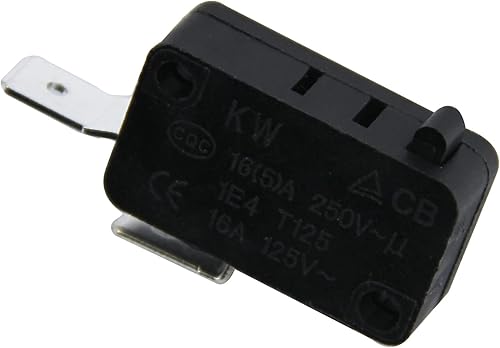 Miniatura 5 de Paquete de 2 interruptores de puerta de microondas SZM-V16-FA-63 16A 125V250V Interlock de puerta, compatible con piezas de horno microondas LG GE