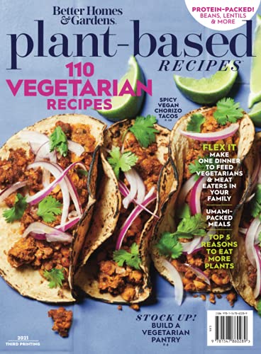 Better Homes & Gardens Plant-Based Recipes: 110 Vegetarian Recipes