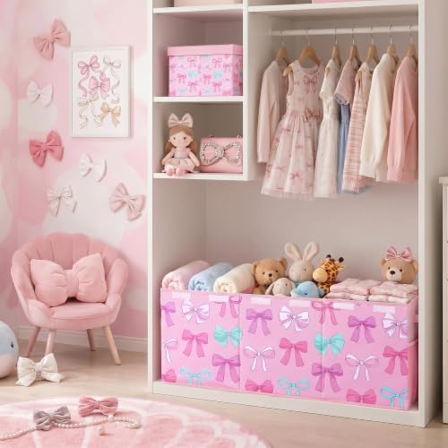 Image of Toy Box with Adjustable Divider Large Toy Chest Storage for Nursery Kidroom