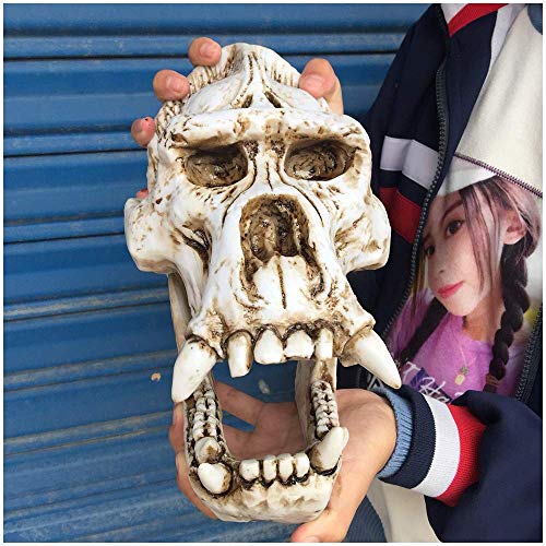 Liushi Interior Decoration Gorilla Resin Skull Bone Specimen Simulation Wild Animals Resin Sculptures Decorative Statues For Office Museum Home Decoration Teaching Props #TOP1