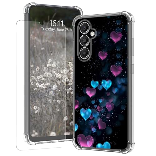 Coque Samsung Galaxy A16 5G transparente silicone souple TPU avec écran protecteur de 6,7 pouces