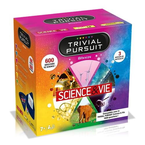 Winning Moves Trivial Pursuit Science et Vie Jeu de société Jeu de Voyage 600 Questions Réponses A partir de Version française - vue 2