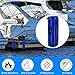 ORLANG 2Pack Dock Bumper Fender, Inflatable Dock Protection for Edging, Marine Dock Fender Bumper with Stainless Steel Mounting Hardware - Navy Blue