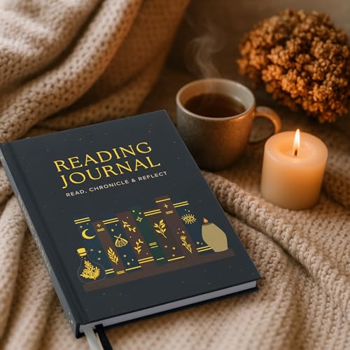 Beautiful Reading Journal for Book Lovers - Sturdy Hard Cover Journal Makes a Great Gift for Readers - The Perfect Tracker with Reading Log & Review Pages For Keeping Notes on Your Favorite Books - Image 7