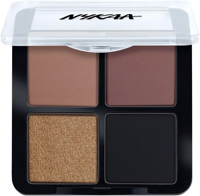 Nykaa Cosmetics Eyes On Me! 4 in 1 Quad Eyeshadow Palette - Night Out