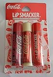 Lip Smacker Coca Cola Cherry, Coca Cola Vanilla and Original Coca Cola Trio Lip Balm Set