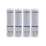 SUPERIOR FILTERS 0.5 Micron coconut carbon Filter - Whole House Water Filter Cartridge - High-performance 10-inch Replacement - Compatible...