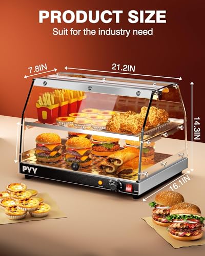 Commercial Pretzel Warmer Display Case
