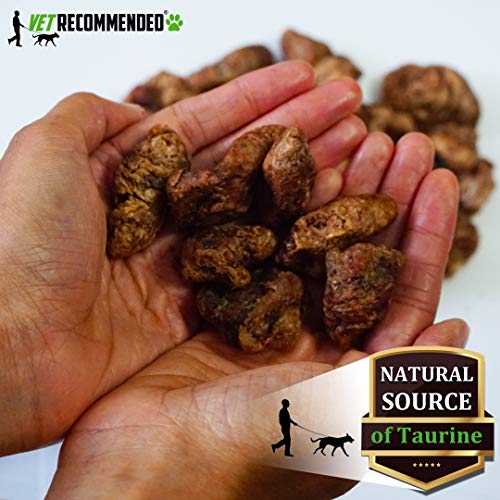 Vet Recommended Premium Whole Chicken Hearts For Dogs And Cats (5Oz Bag), Freeze Dried Natural Dog Treats thumb #1