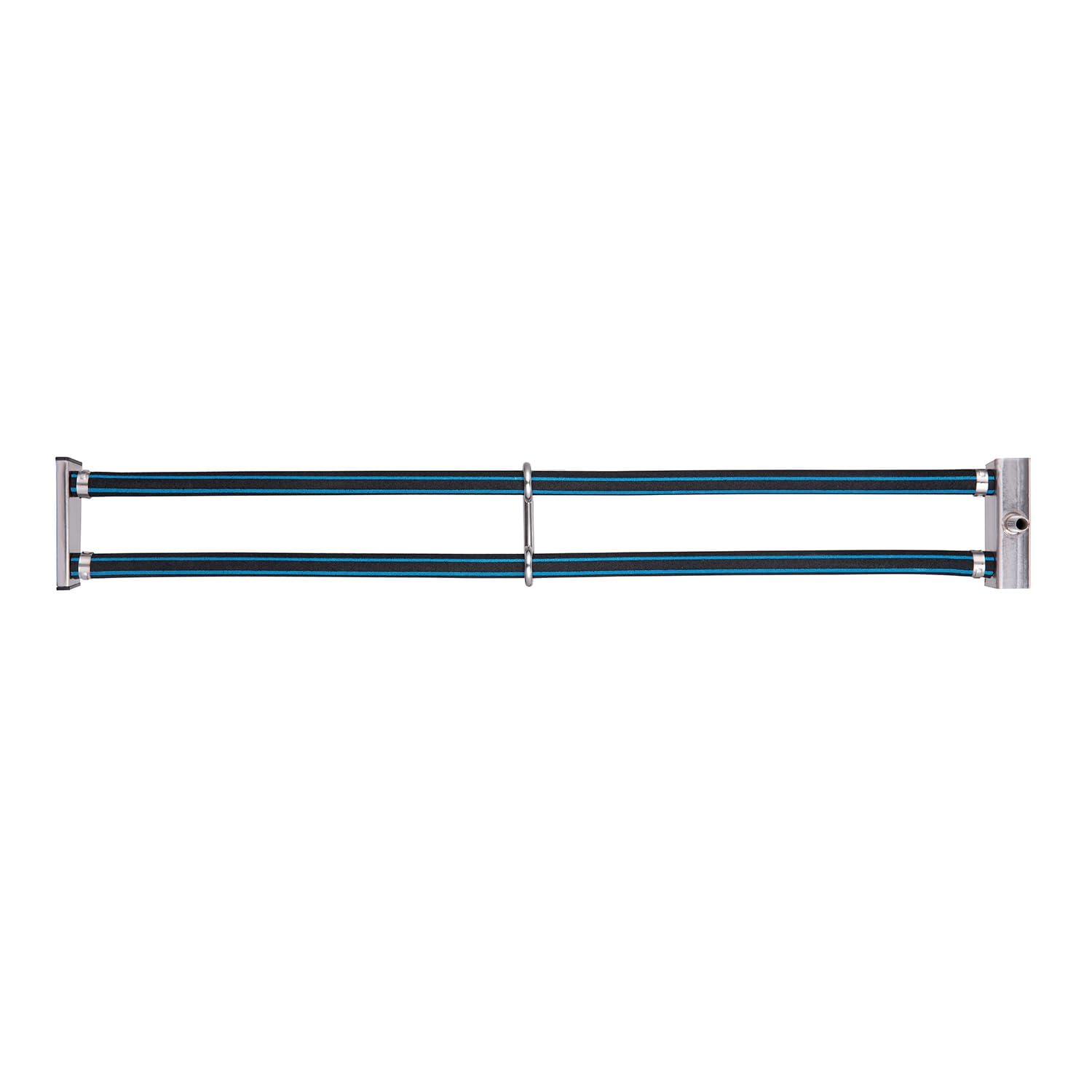 Diffuseur d'air rectangulaire en acier inoxydable Nano - Aérateur d'oxygène à bulles fines pour bassin, aquarium, aquaculture et hydroponie - Comprend un tuyau d'air en PVC de 4 m (double rangée