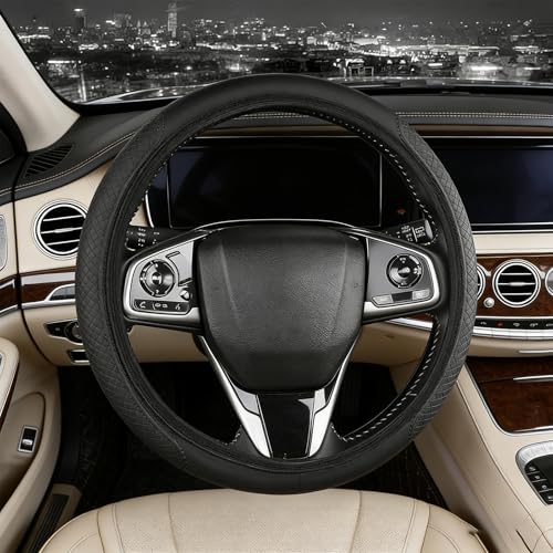 1PC Steering Wheel Covers, Car Steering Wheel Covers with Em