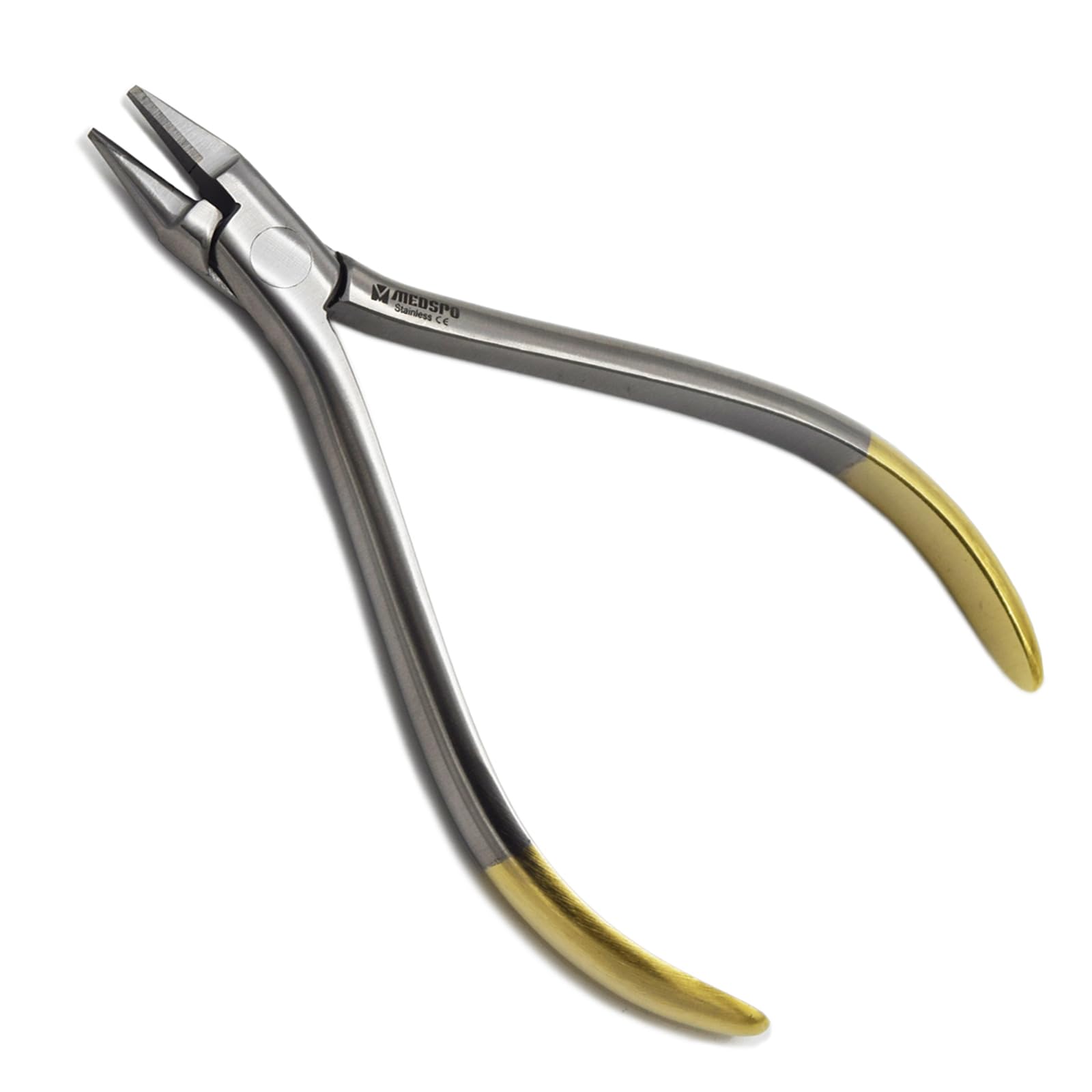Kieferorthopädie Bird Beak Drahtbiegezangen Hartmetalleinlagen Zahntechnik KFO Orthodontic Pliers