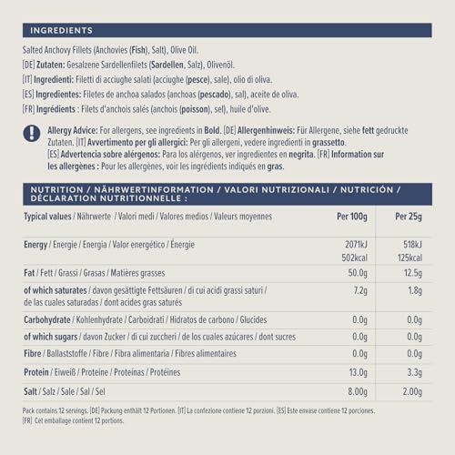 by Amazon MSC Sardellenfillets in Olivennöl, 6x50g