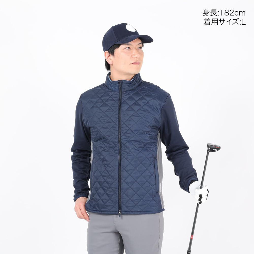 秋冬PUMA GOLF セットアップ プーマ ゴルフウェア キルティング メンズ