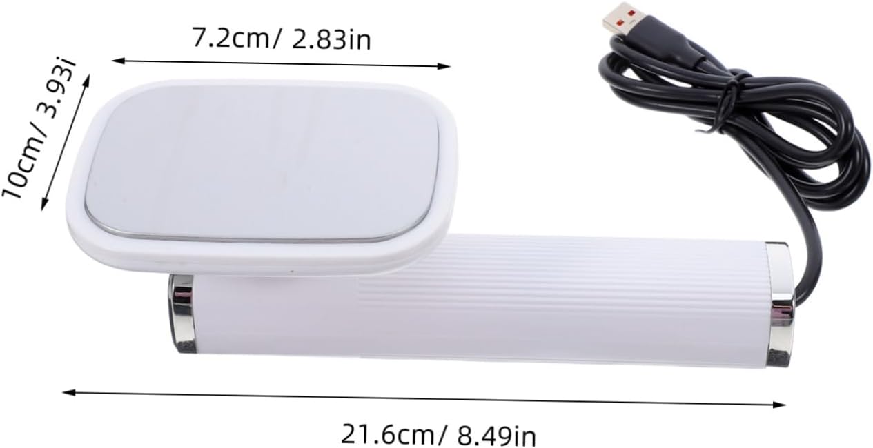 MERRYHAPY Portable Mini Handheld Steam Iron Quick Heating Garment Steamer for Travel Efficient Wrinkle Removal Small Electric Iron for Clothes for Home Go Use